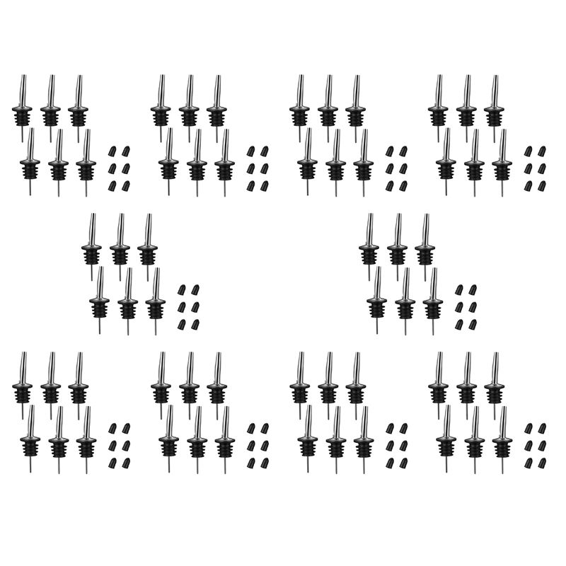 Speed Pourer Cap - 60 unidades de vertedores de acero
