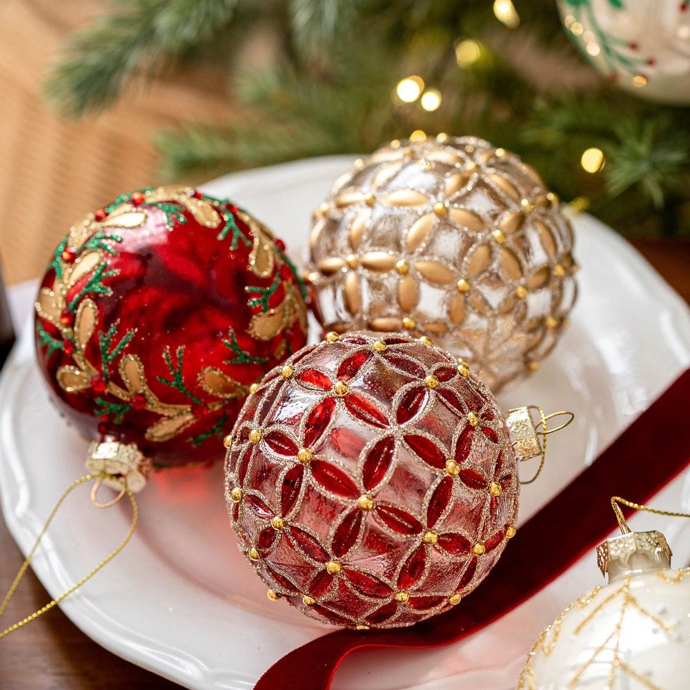 Juego de Bolas de Navidad de V - Highball Glass Set reseña y precio
