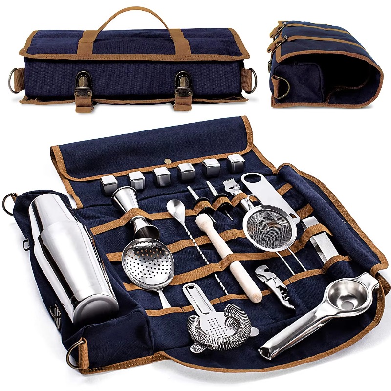 Kit bartender de 22 piezas: ag - Boston Shaker Set reseña y precio