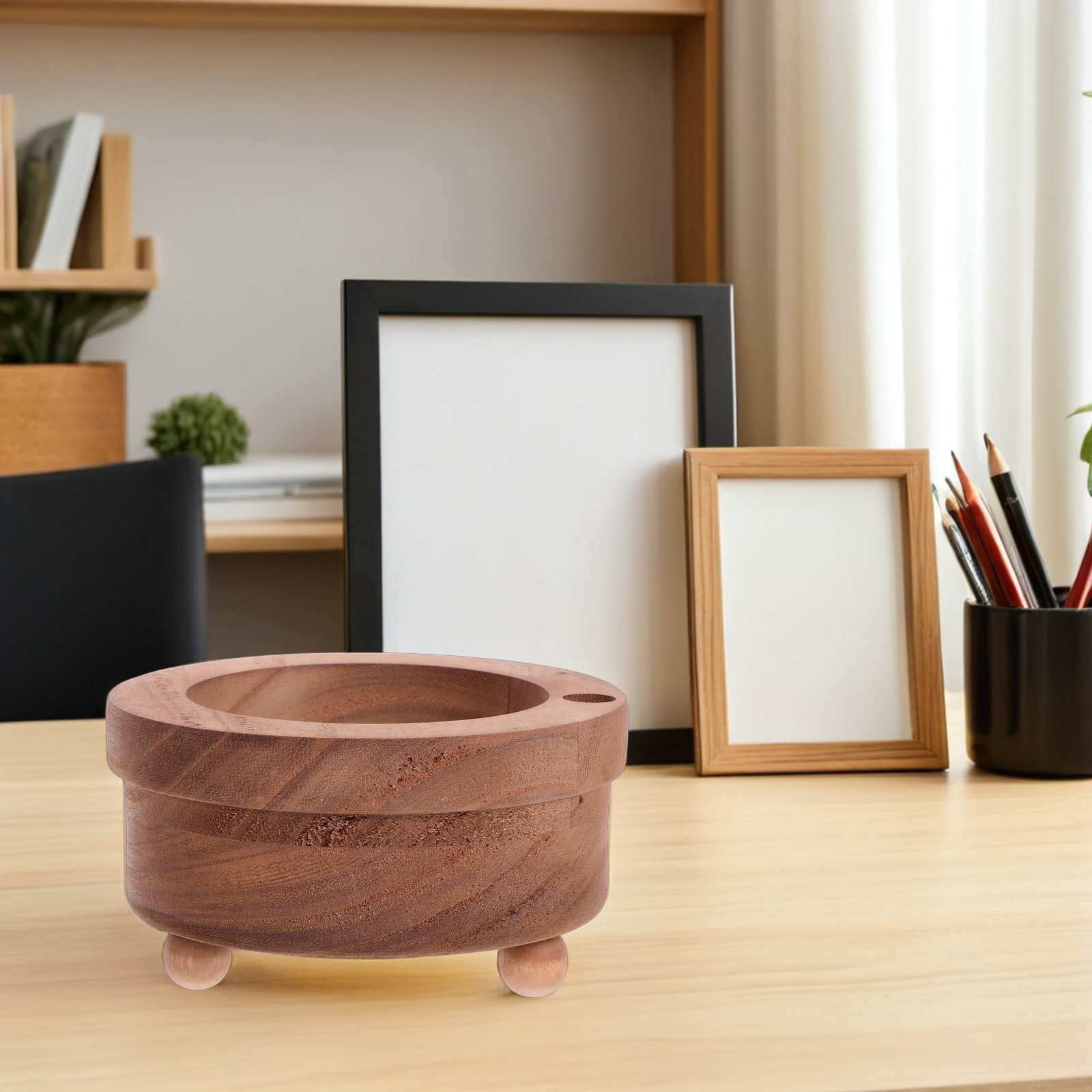 Portavasos de madera para colo - Home Bar Stand reseña y precio