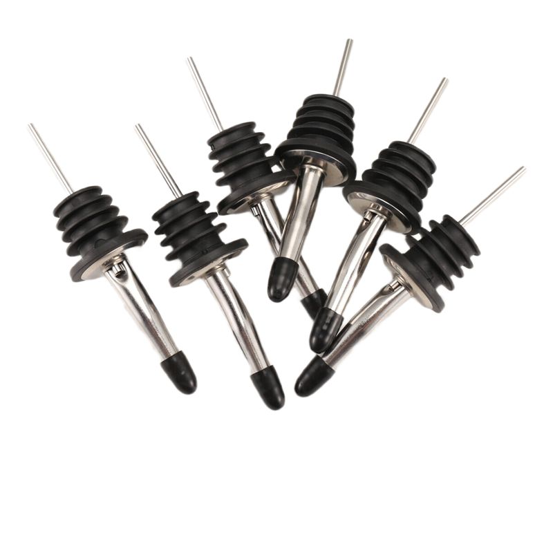 6 piezas de vertedores de acer - Speed Pourer Cap reseña y precio