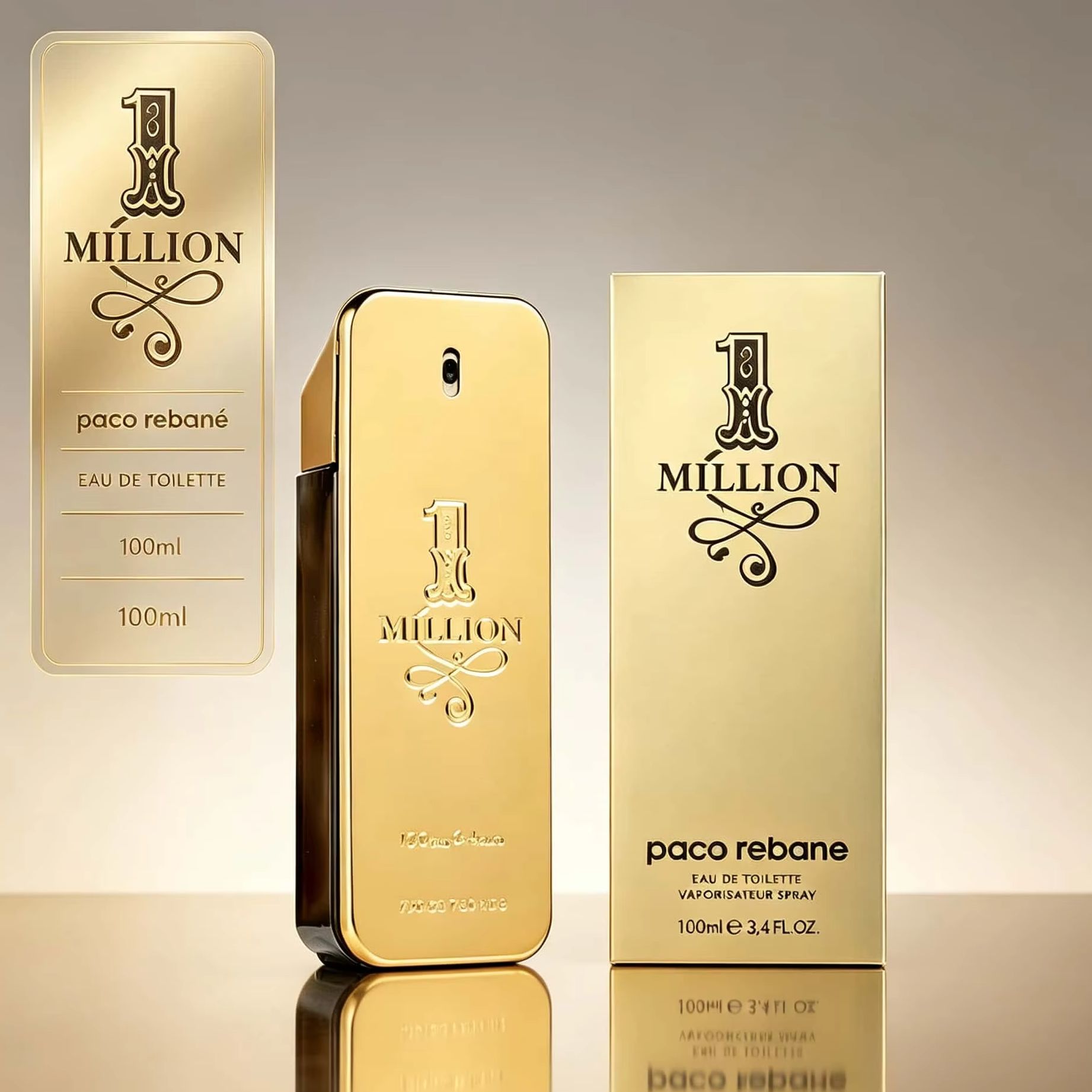 Paco Rabanne 1 Million Eau de  - Home Bar Accessories reseña y precio